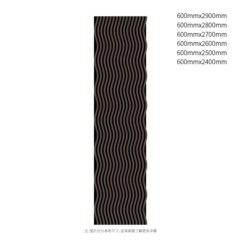 Акустична панель DarkContour Wave PET Акустична панель DarkContour Wave PET