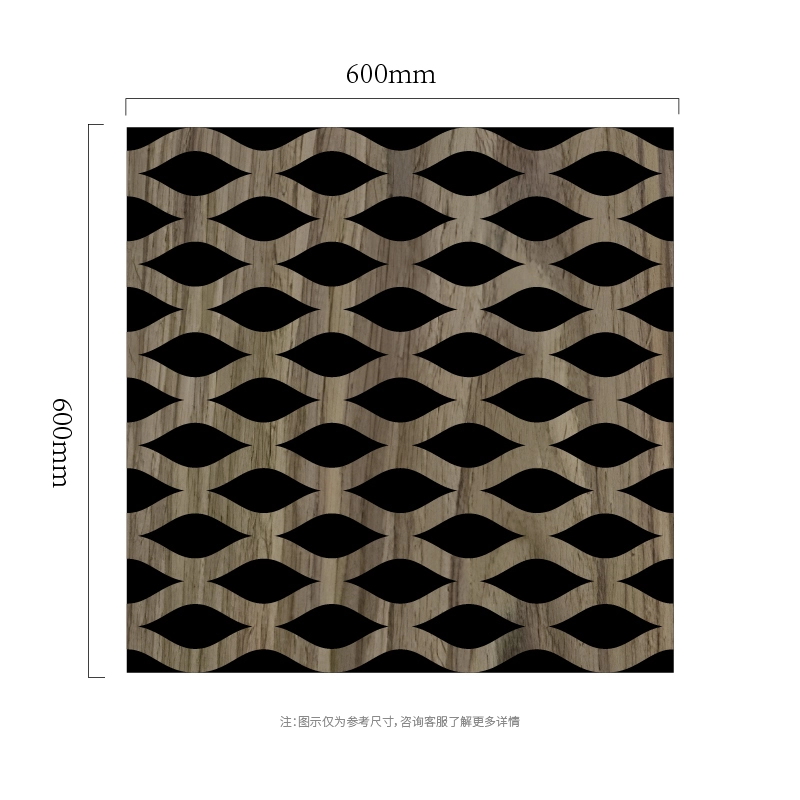 Акустична стінова панель Eye Weave Lattice MDF-on-PET Акустична стінова панель Eye Weave Lattice MDF-on-PET